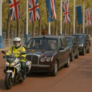 A Royal Dedication - Motorcade