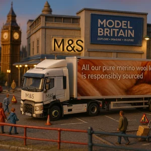 Marks and Spencer - Headline Sponsorship - Mobile - Model Britain