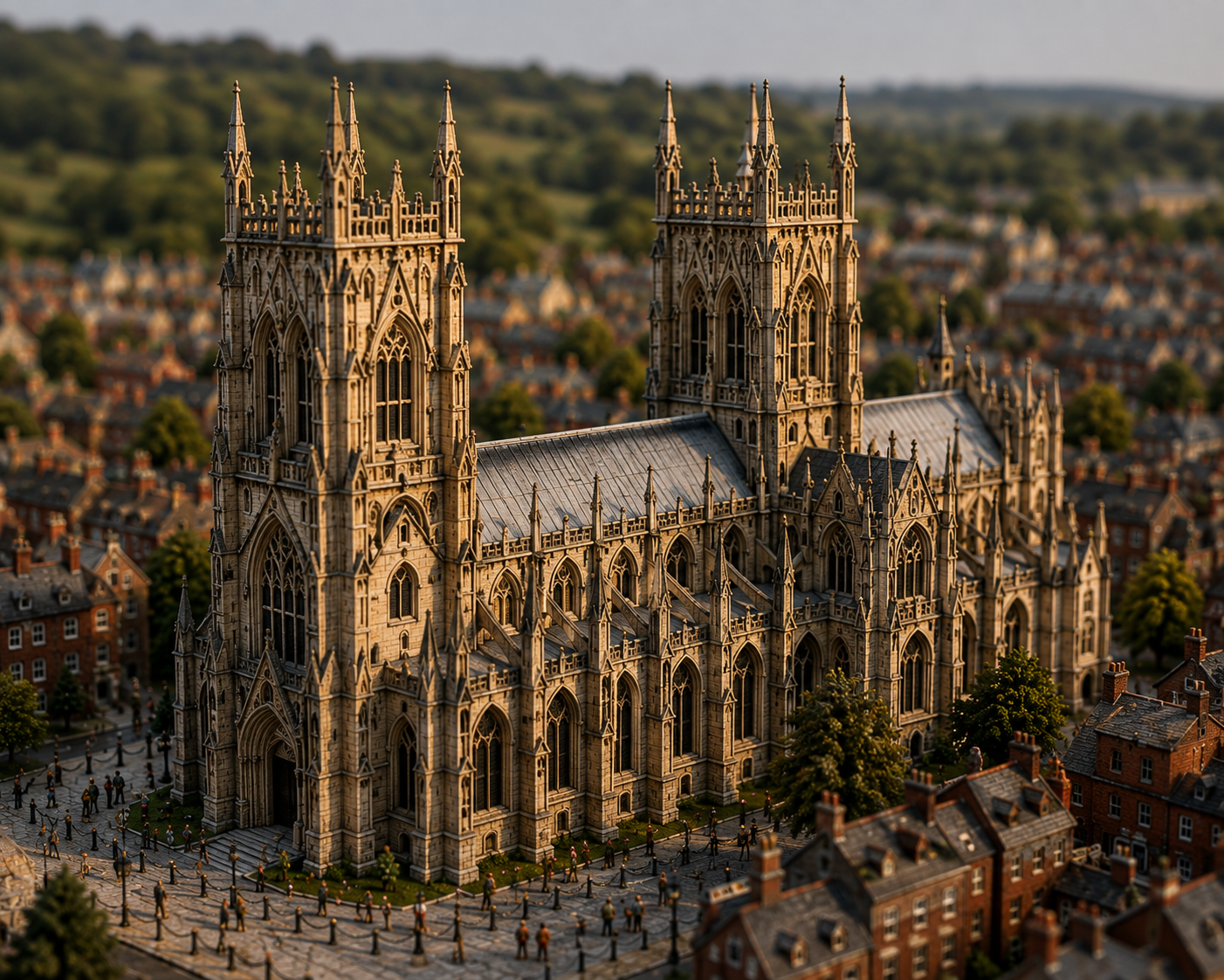 Miniature interpretation of York Minster